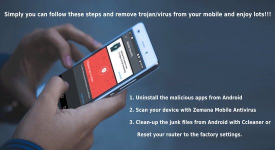 remove trojan/virus from my android 