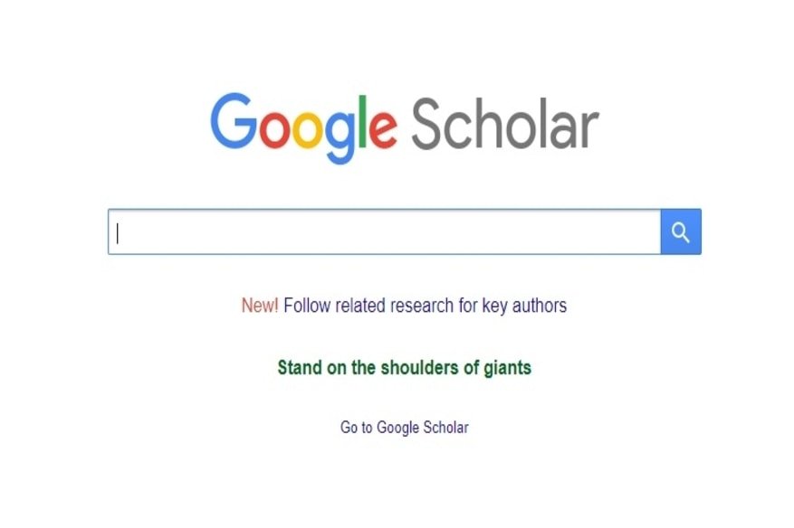 google scholar research paper search engines