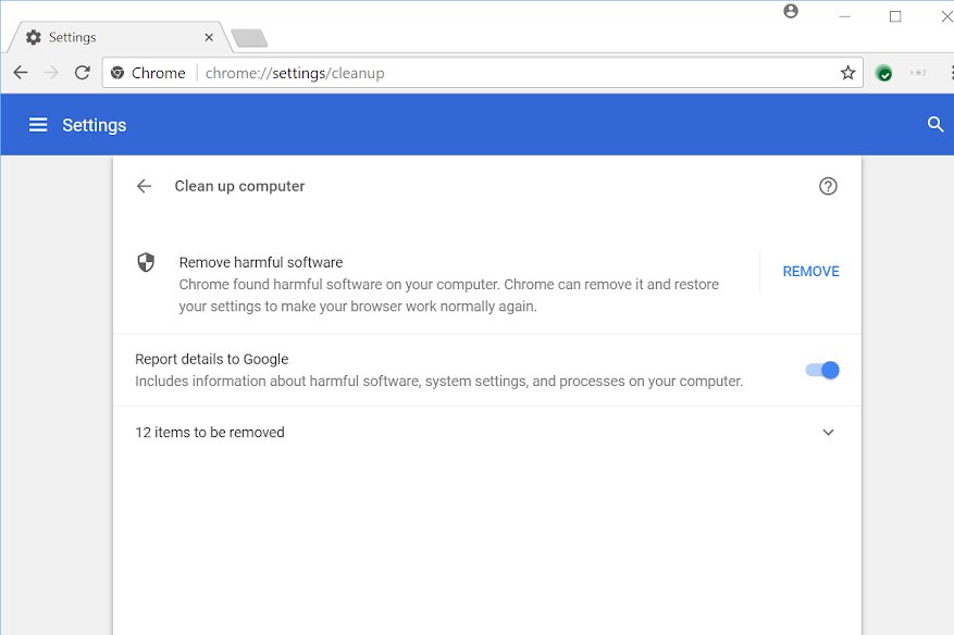 Malware with Google Chrome