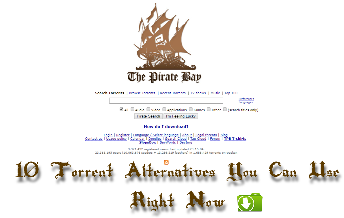 good torrent sites other than pirate bay