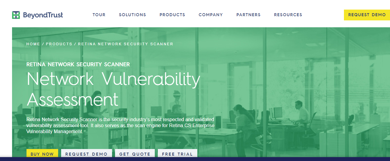 Retina Network Security Scanner