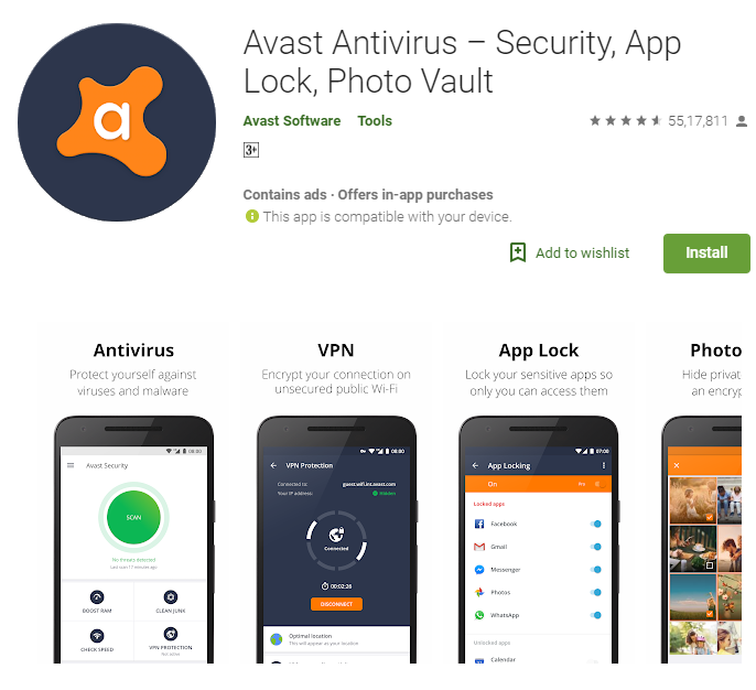 Avast Mobile Antivirus