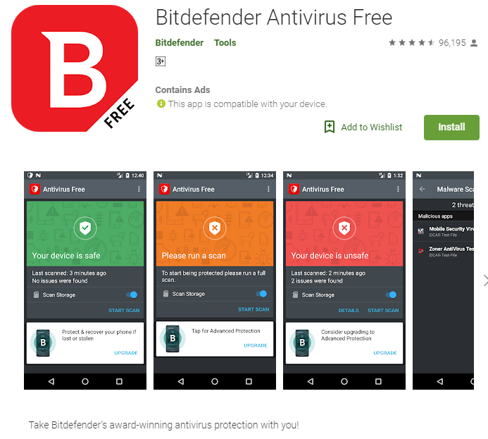 Best Top 5 Android Antivirus App 2019 for Your Smartphone