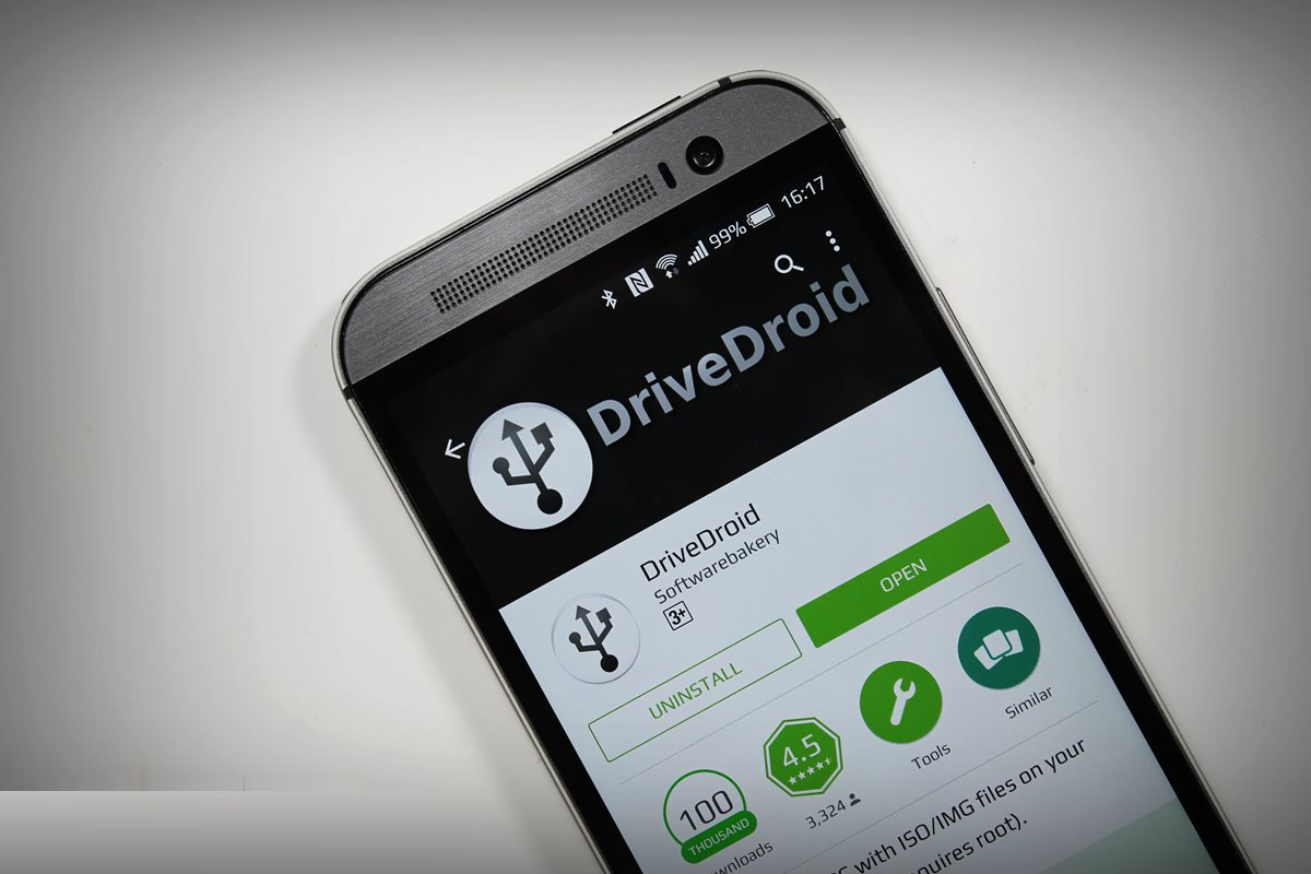 Установка винды через телефон drivedroid