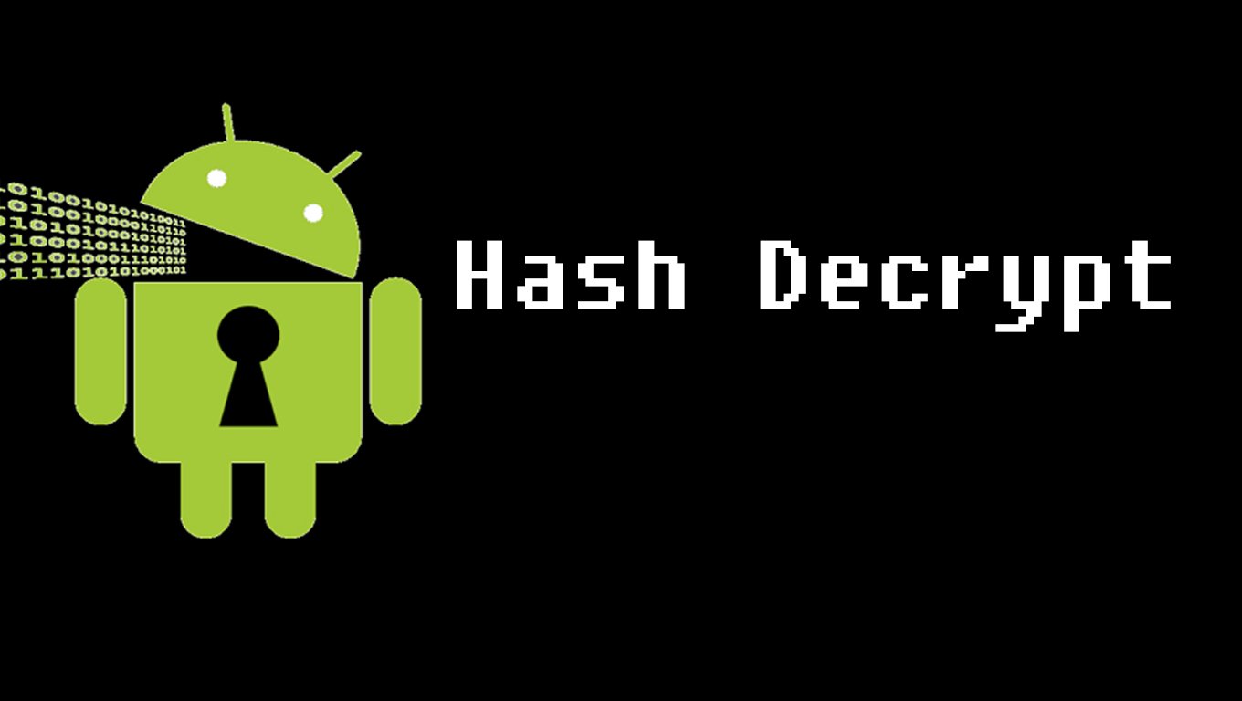 Hash-Decrypt