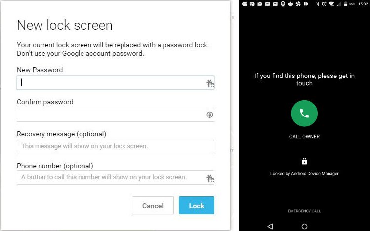 Visit your phone’s lock screen settings