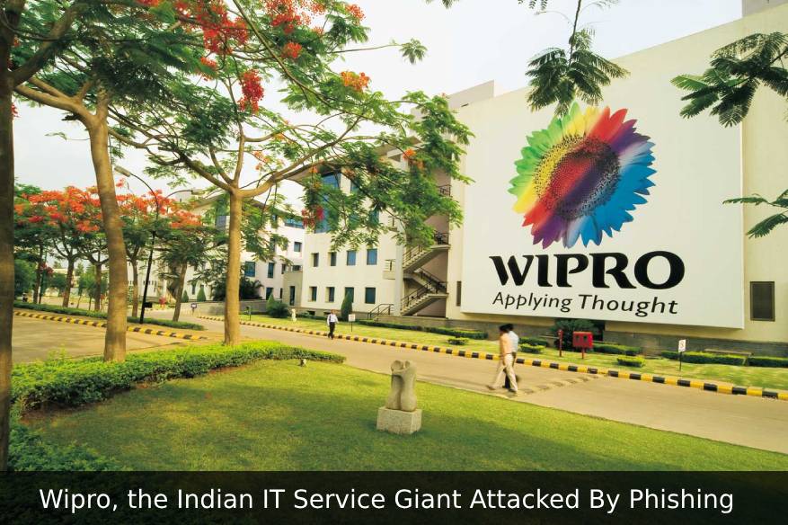Wipro, the Indian IT Service Giant Attacked By Phishing